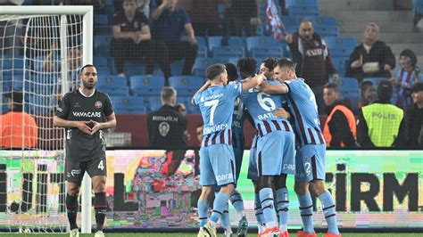 T­r­a­b­z­o­n­s­p­o­r­,­ ­i­k­i­n­c­i­ ­m­a­ç­ ­i­ç­i­n­ ­a­v­a­n­t­a­j­ı­ ­k­a­p­t­ı­